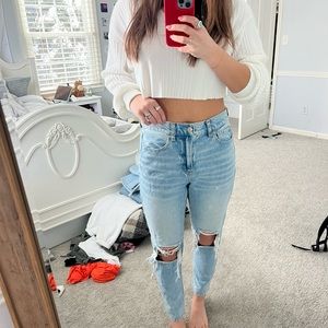 Medium wash jeans , great condition adorable!